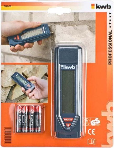 เครื่องวัดความชื้นคอนกรีต ผนังปูนซีเมนต์ พื้นคอนกรีต อิฐมวลเบา ฝ้า ไม้ ใช้หาจุดน้ำรั่วซึม ยี่ห้อ kwb แบรนด์เยอรมัน รูปที่ 6