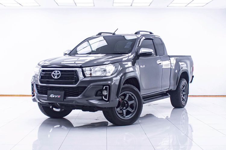 Toyota Hilux Revo 2019 2.4 J Plus Prerunner Pickup ดีเซล ไม่ติดแก๊ส เกียร์ธรรมดา เทา