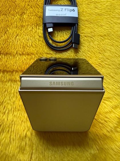 Samsung Z Flip6-สีเหลืองใหม่มาก รูปที่ 3