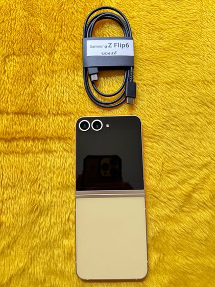 Samsung Z Flip6-สีเหลืองใหม่มาก รูปที่ 2