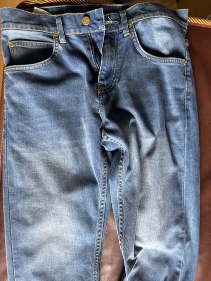 LEE กางเกงยีนส์ผู้ชาย คอลเลคชั่น Legend Workwear เอวกลาง ทรงตรง ทรง KNOX  รูปที่ 5