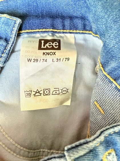  LEE กางเกงยีนส์ผู้ชาย คอลเลคชั่น Legend Workwear เอวกลาง ทรงตรง ทรง KNOX  รูปที่ 3