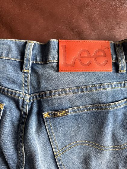  LEE กางเกงยีนส์ผู้ชาย คอลเลคชั่น Legend Workwear เอวกลาง ทรงตรง ทรง KNOX  รูปที่ 6