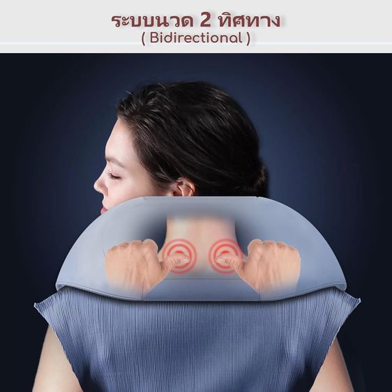 ถูกสุดๆ โล๊ะสต็อก - เครื่องนวดคอบ่าไหล่ แบรนด์พรีเมี่ยม NAIPO จาก Hongkong รูปที่ 8