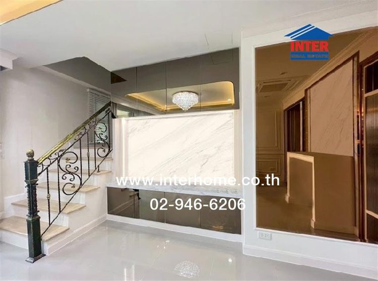 ไม่ใช่ ทาวน์โฮม 3 ชั้น 24.7 ตร.ว. หมู่บ้านอิเธอร์นิตี้ ทาวน์พริมโรส วัชรพล ระหว่างซอยสุขาภิบาล5 ซอย90-92 ถนนสุขาภิบาล5 ถนนรามอินทรา เขตสายไหม  รูปที่ 4