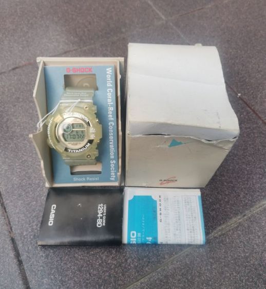 นาฬิกาวินเทจ Casio G-Shock DW-8201WC Frogman Titanium กล่องใบครบ ราคาดีที่สุดแบ่งปันครับ รูปที่ 15