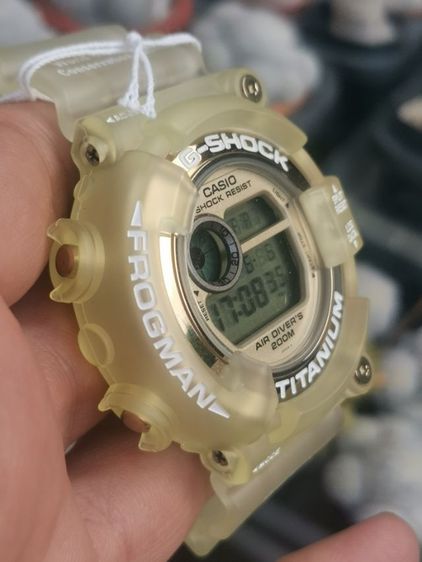 นาฬิกาวินเทจ Casio G-Shock DW-8201WC Frogman Titanium กล่องใบครบ ราคาดีที่สุดแบ่งปันครับ รูปที่ 4