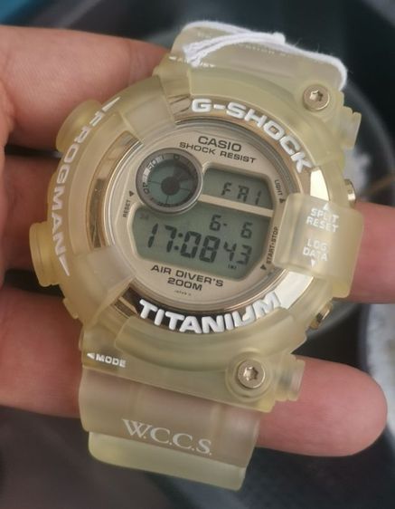 นาฬิกาวินเทจ Casio G-Shock DW-8201WC Frogman Titanium กล่องใบครบ ราคาดีที่สุดแบ่งปันครับ รูปที่ 2