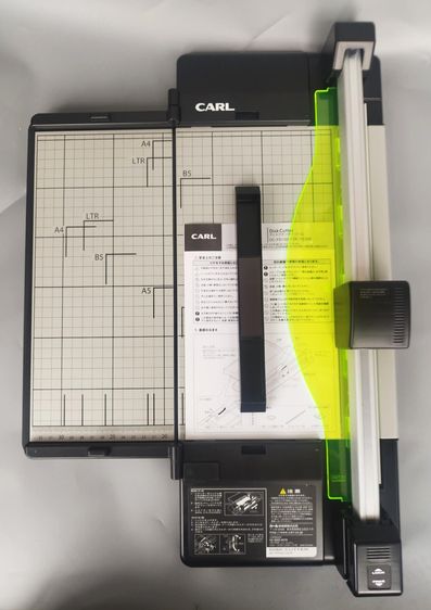 อุปกรณ์ตัด CARL DC-F5100 เครื่องตัดกระดาษโรตารีแบบบางสำหรับงานหนัก