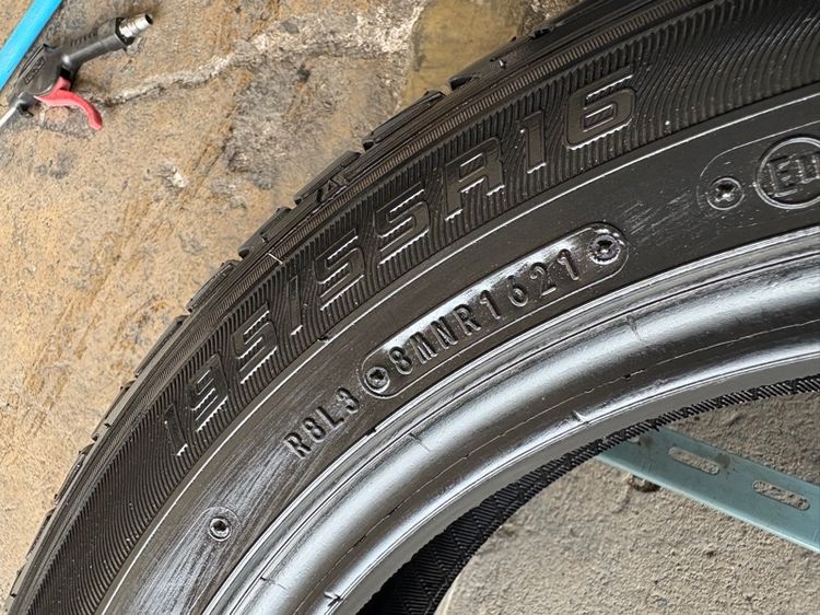ยางDUNLOP195-55-16 ปี21 ปีแท้  รูปที่ 8