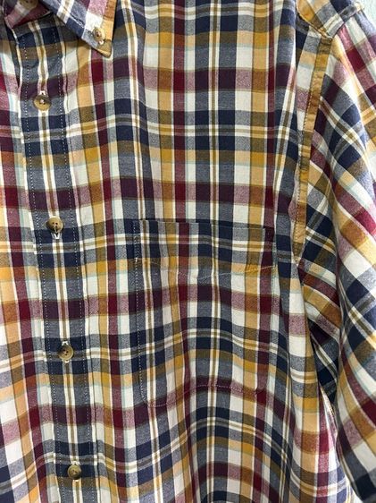 🌈 เสื้อเชิ้ตแขนสั้น เสื้อลายสก๊อต แบรนด์ dockers แท้💯🌈 รูปที่ 8