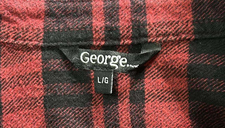 🌈 เสื้อเชิ้ตลายสก๊อต แบรนด์ George(จอร์จ) แท้💯🌈 รูปที่ 10