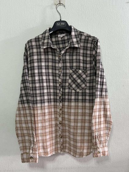 🌈 เสื้อเชิ้ตแขนยาว เสื้อลายสก๊อต แบรนด์ maurices แท้💯🌈 รูปที่ 2