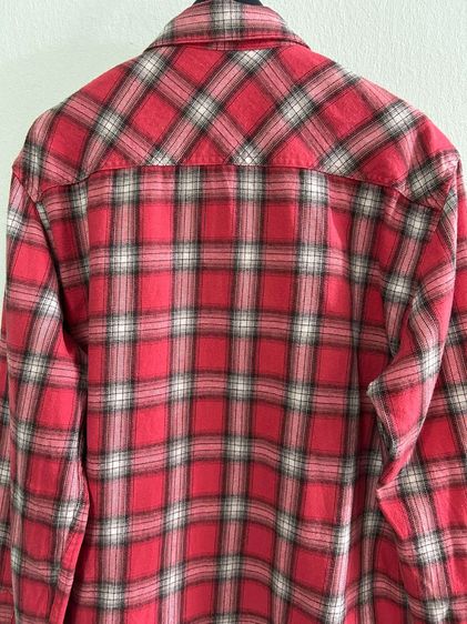 🌈 เสื้อเชิ้ตแขนยาว เสื้อลายสก๊อต แบรนด์ drill clothing แท้💯🌈 รูปที่ 6