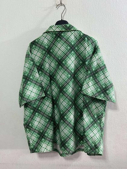 🌈 เสื้อเชิ้ตแขนสั้น ผ้าทองานญี่ปุ่นจุดเด่นเก๋ๆตรงกระดุมเสื้อ 🌈 รูปที่ 11