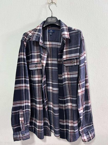 🌈 เสื้อเชิ้ต เสื้อลายสก๊อต แบรนด์ George(จอร์จ) แท้💯🌈 รูปที่ 4