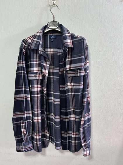 🌈 เสื้อเชิ้ต เสื้อลายสก๊อต แบรนด์ George(จอร์จ) แท้💯🌈 รูปที่ 5