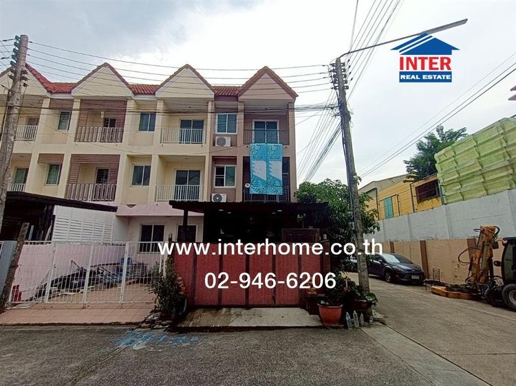 ทาวน์เฮ้าส์ 3 ชั้น 17.2 ตร.ว. หมู่บ้านธนพร ซอยถนนลำลูกกา11 ถนนลำลูกกา ลำลูกกา ปทุมธานี