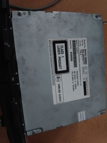 วิทยุเดิมแท้ถอดซูซูกิสวิฟท์ปี12 รูปที่ 4