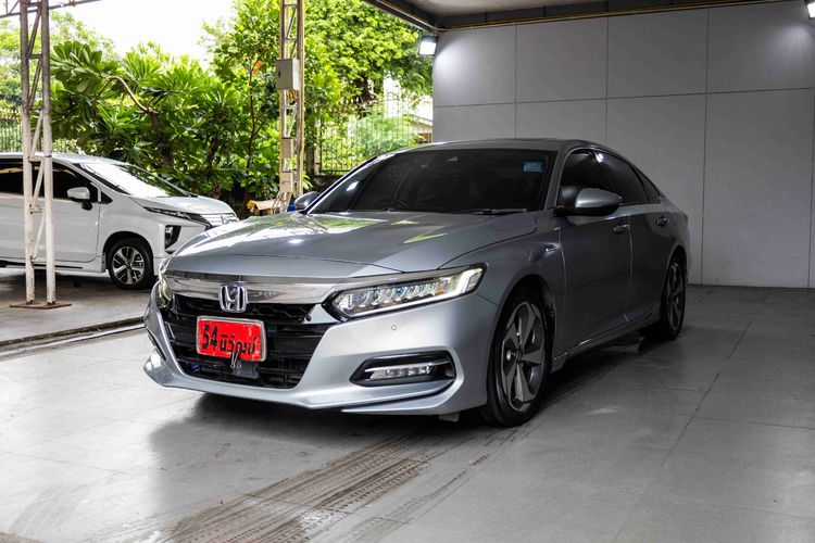 Honda Accord 2022 2.0 Hybrid Tech Sedan ไฮบริด ไม่ติดแก๊ส เกียร์อัตโนมัติ เทา รูปที่ 3