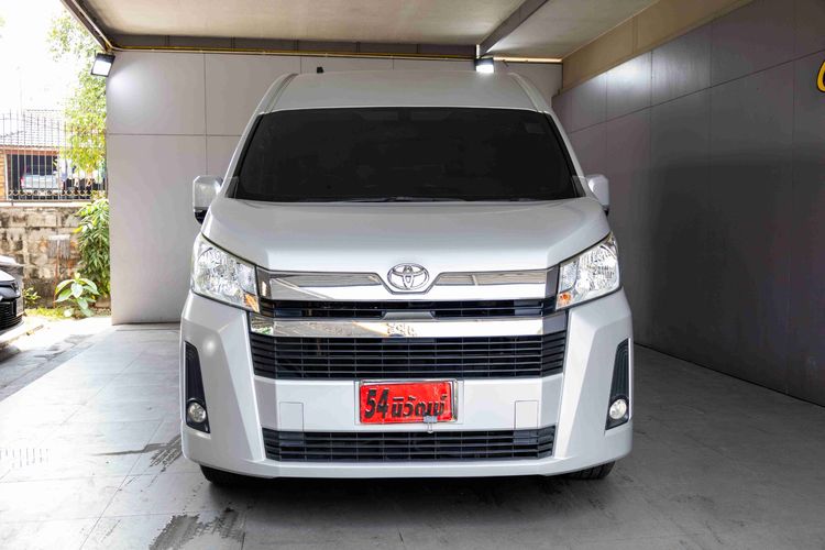 Toyota Commuter 2019 2.8 Van ดีเซล ไม่ติดแก๊ส เกียร์อัตโนมัติ เทา รูปที่ 2