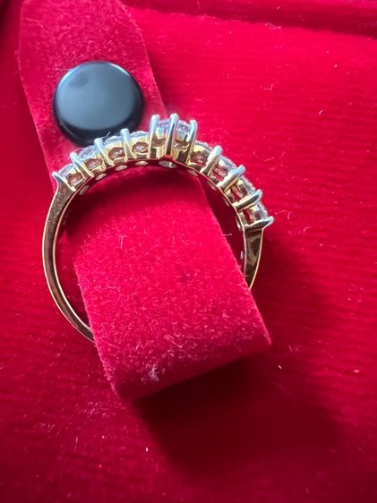 แหวนเพชรแท้ ทองแท้ 14k เพชรแท้เพชรเกสร 0.23 รูปที่ 14