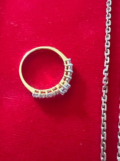 แหวนเพชรแท้ ทองแท้ 14k เพชรแท้เพชรเกสร 0.23 รูปที่ 11