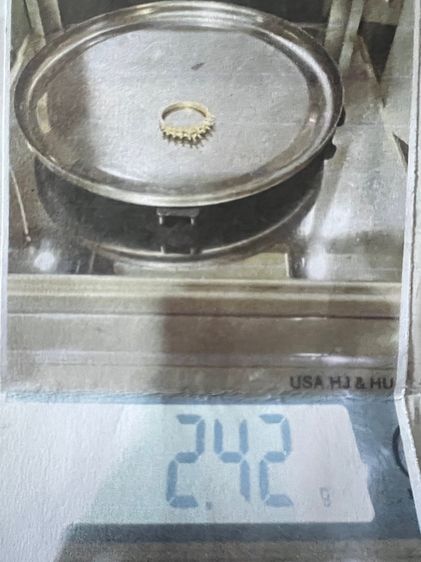 แหวนเพชรแท้ ทองแท้ 14k เพชรแท้เพชรเกสร 0.23 รูปที่ 5