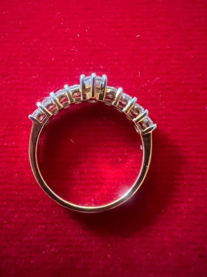 แหวนเพชรแท้ ทองแท้ 14k เพชรแท้เพชรเกสร 0.23 รูปที่ 9