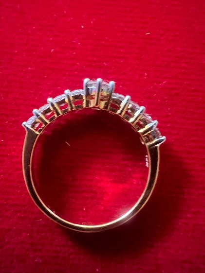 แหวนเพชรแท้ ทองแท้ 14k เพชรแท้เพชรเกสร 0.23 รูปที่ 10