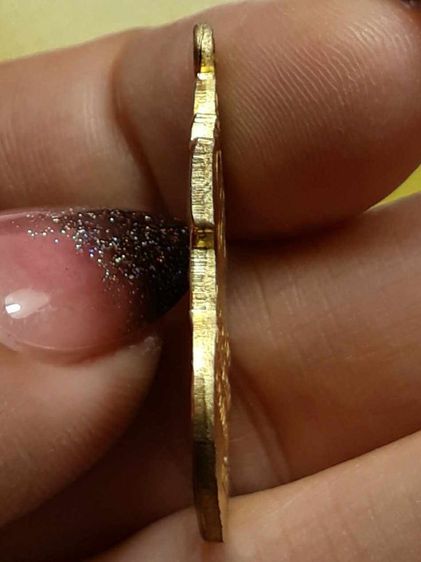 เหรียญหลวงพ่อเปลี่ยน วัดใต้ 2507 กะไหล่ทอง  รูปที่ 4