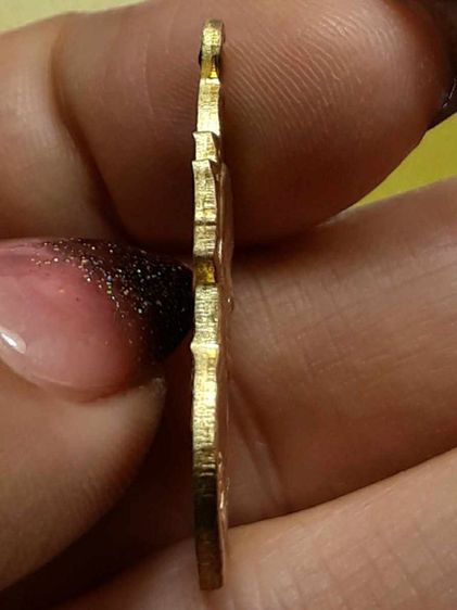 เหรียญหลวงพ่อเปลี่ยน วัดใต้ 2507 กะไหล่ทอง  รูปที่ 3