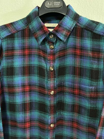 🌈 เสื้อเชิ้ต เสื้อลายสก๊อต แบรนด์ American Eagle(อเมริกันอีเกิ้ล) แท้💯🌈 รูปที่ 6