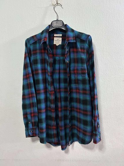 🌈 เสื้อเชิ้ต เสื้อลายสก๊อต แบรนด์ American Eagle(อเมริกันอีเกิ้ล) แท้💯🌈 รูปที่ 4