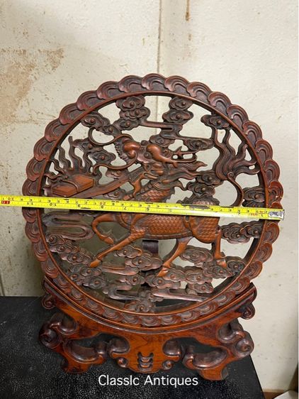 ลับแล แผ่นไม้แกะสลัก กิเลนสะสมA2 รูปที่ 10