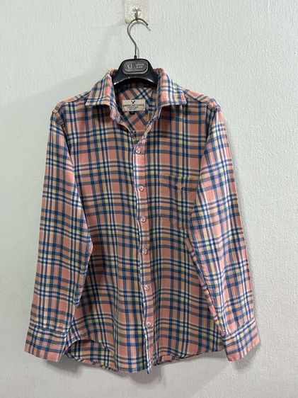 🌈 เสื้อเชิ้ต เสื้อลายสก๊อต แบรนด์ American Eagle(อเมริกันอีเกิ้ล) แท้💯🌈 รูปที่ 2