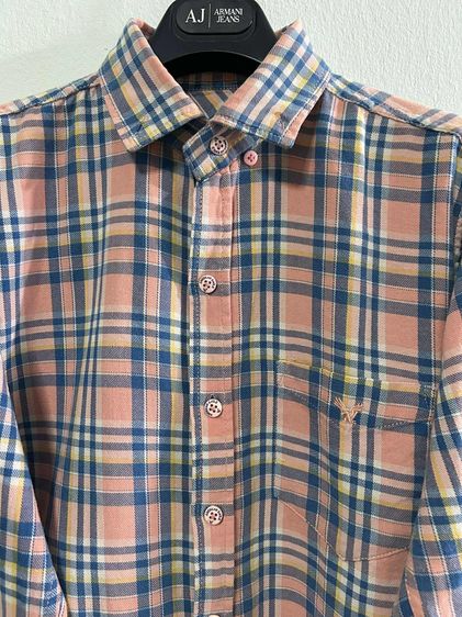 🌈 เสื้อเชิ้ต เสื้อลายสก๊อต แบรนด์ American Eagle(อเมริกันอีเกิ้ล) แท้💯🌈 รูปที่ 6