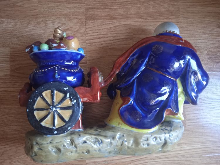 เซรามิกพระจีน ขนสดประมาณ กว้าง 36 ซม. สูง 26 ซม รูปที่ 3