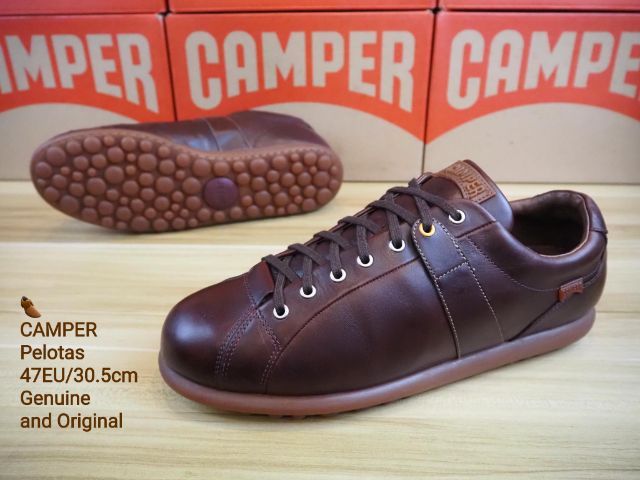 CAMPER Pelotas Ariel 47EU(30.5cm) Genuine and Original ของแท้ มือ 2 สภาพไม่ต่างจากมือ 1, รองเท้า CAMPER หนังแท้ พื้นเต็ม ใหม่กริ๊บ งดงามมาก รูปที่ 4