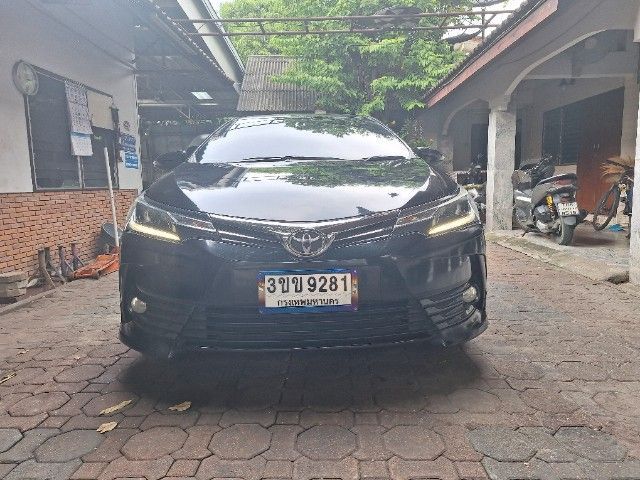 รถ Toyota Altis 1.8 Esport สี ดำ