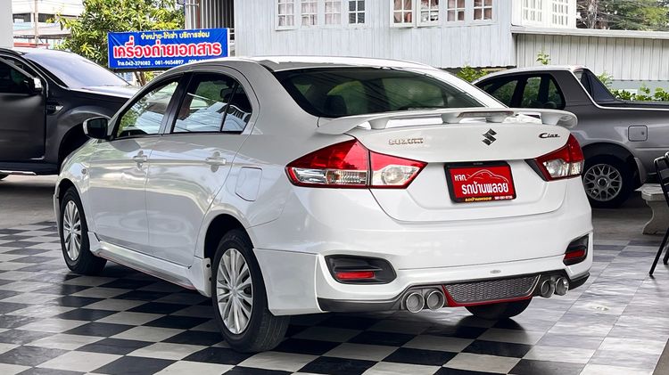 Suzuki Ciaz 2018 1.2 GL Sedan เบนซิน ไม่ติดแก๊ส เกียร์อัตโนมัติ ขาว รูปที่ 3