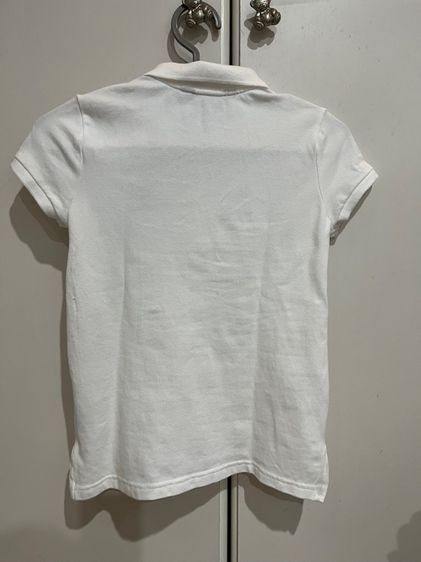 เสื้อยืด Polo Ralph Lauren สีขาว skinny สภาพดี  รูปที่ 7