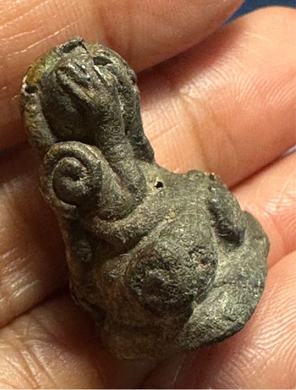 🙏เหรียญหล่อโบราณชินตะกั่ว พิมพ์สมาธิหลังจาร🙏พระปิดตาเนื้อสัมฤทธิ์ สายใต้ เข้มขลัง องค์ละ2550 รูปที่ 12