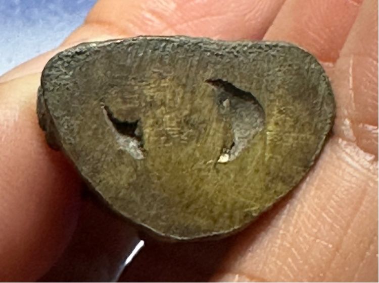 🙏เหรียญหล่อโบราณชินตะกั่ว พิมพ์สมาธิหลังจาร🙏พระปิดตาเนื้อสัมฤทธิ์ สายใต้ เข้มขลัง องค์ละ2550 รูปที่ 14