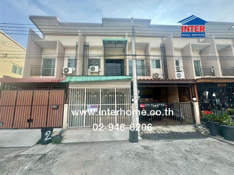ทาวน์เฮ้าส์ 2 ชั้น 18 ตร.ว. หมู่บ้านตะวันทอง3 ซอยเพชรเกษม69 ถนนเพชรเกษม ถนนเลียบคลองภาษีเจริญฝั่งใต้ เขตหนองแขม กรุงเทพมหานคร