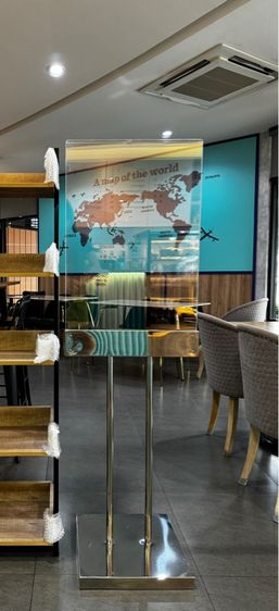 ขาตั้งโปสเตอร์ สแตนเลส รูปที่ 2