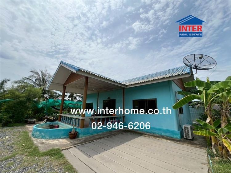 บ้านเดี่ยว 1 ชั้น 200 ตร.ว. บ้านเดี่ยว ใกล้องค์การบริหารส่วนตำบลคลองหลวงแพ่ง ถนนองค์การบริหารส่วนตำบลคลองหลวงแพ่ง เมืองฉะเชิงเทรา ฉะเชิงเทรา