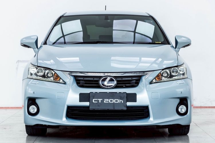 Lexus CT200h 2012 1.8 Luxury Sedan ไฮบริด ไม่ติดแก๊ส เกียร์อัตโนมัติ ฟ้า รูปที่ 4