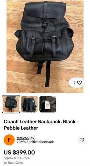 เป้ Coach รูปที่ 9