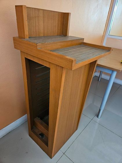 โพเดียมไม้ Podium แท่นยืนบรรยาย รูปที่ 6